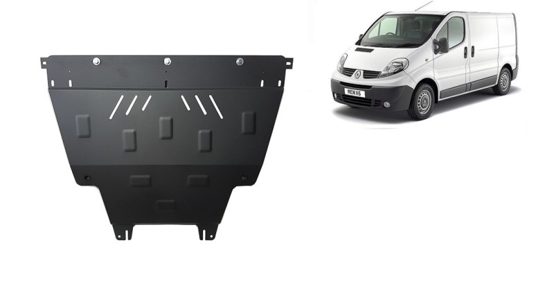 Stahl Unterfahrschutz für Motor Renault Trafic (2001-2011)