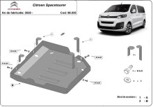 Stahl Unterfahrschutz für AdBluetank Citroen Spacetourer (2020-2026)