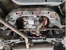 Stahl Unterfahrschutz für Differentialschutz Toyota RAV 4 (2026-2026)