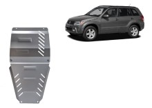 Aluminium Unterfahrschutz für Getriebe, Differential Suzuki Grand Vitara (2005-2019)