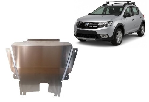 Aluminium Unterfahrschutz für Motor Dacia Sandero II (2012-2020)