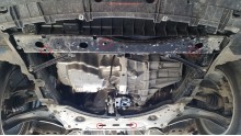 Aluminium Unterfahrschutz für Motor Nissan Qashqai (2013-2021)