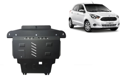 Stahl Unterfahrschutz für Motor Ford KA+ (2014-2020)