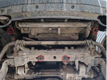 Stahl Unterfahrschutz für Kühler Nissan Pathfinder (2005-2015)