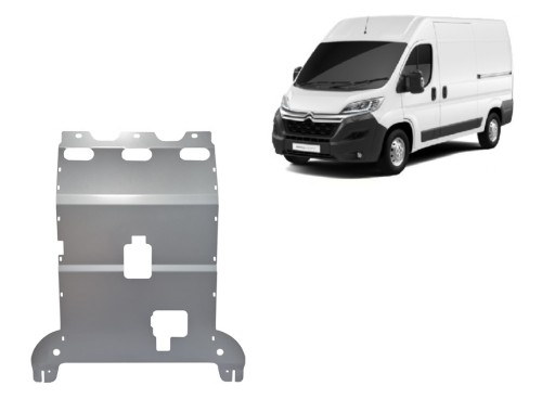 Aluminium Unterfahrschutz für Motor Citroen Jumper (2016-2026)