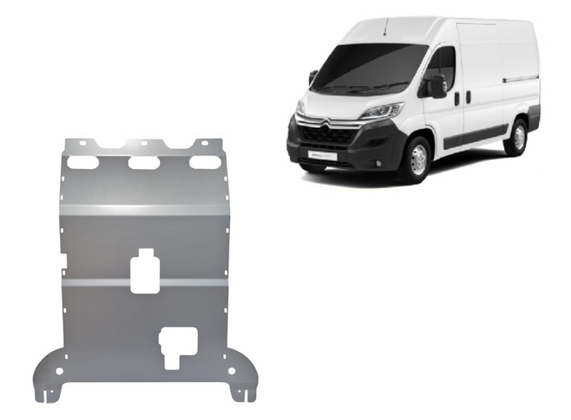 Aluminium Unterfahrschutz für Motor Citroen Jumper (2016-2026)