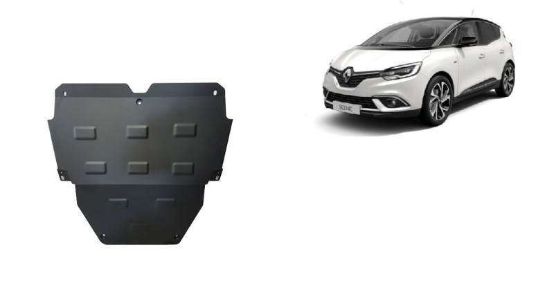 Stahl Unterfahrschutz für Motor Renault Scenic 4 (2016-2022)