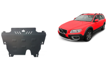 Stahl Unterfahrschutz für Motor, Getriebe Volvo XC70 (2007-2016)