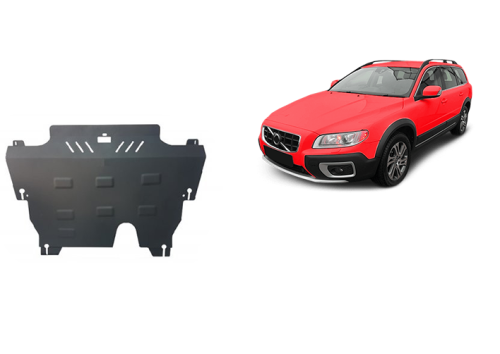 Stahl Unterfahrschutz für Motor, Getriebe Volvo XC70 (2007-2016)