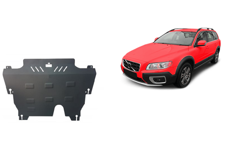 Stahl Unterfahrschutz für Motor, Getriebe Volvo XC70 (2007-2016)
