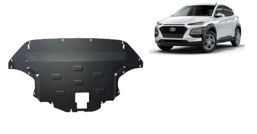Stahl Unterfahrschutz für Motor Hyundai Kona (2017-2023)