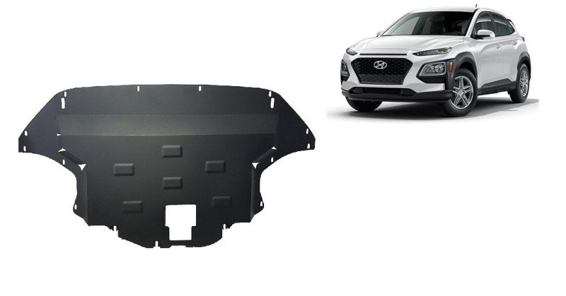 Stahl Unterfahrschutz für Motor Hyundai Kona (2017-2023)