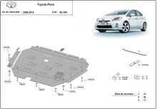 Stalowa Osłona pod silnik Toyota Prius (2008-2015) EAN