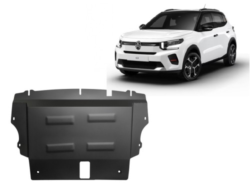 Stahl Unterfahrschutz für Motor Citroen C3 (2024-2026)