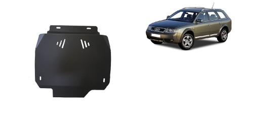 Stahl Unterfahrschutz für Getriebe Automatikgetriebe Audi Allroad A6 (2000-2005)