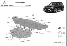 Stahl Unterfahrschutz für Motor Mercedes GLK X204 (2008-2015)