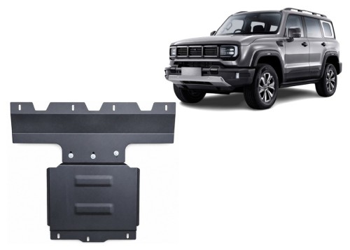 Stahl Unterfahrschutz für Motor Baic Beijing BJ40 (2023-2026)