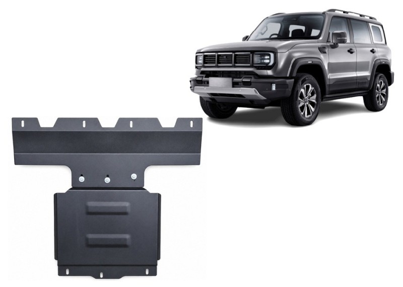 Stahl Unterfahrschutz für Motor Baic Beijing BJ40 (2023-2026)