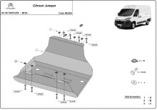 Stahl Unterfahrschutz für Kraftstofftank Citroen Jumper (2016-2026)