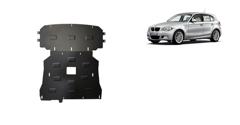 Stahl Unterfahrschutz für Motor BMW Seria 1 E81;E87 (2004-2011)