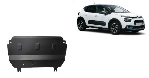 Stahl Unterfahrschutz für Motor Citroen C3 (2019-2026)