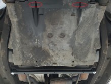 Stahl Unterfahrschutz für Getriebe Mercedes ML W163 (1998-2005)