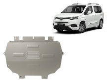 Aluminium Unterfahrschutz für Motor Toyota Proace (2019-2026)