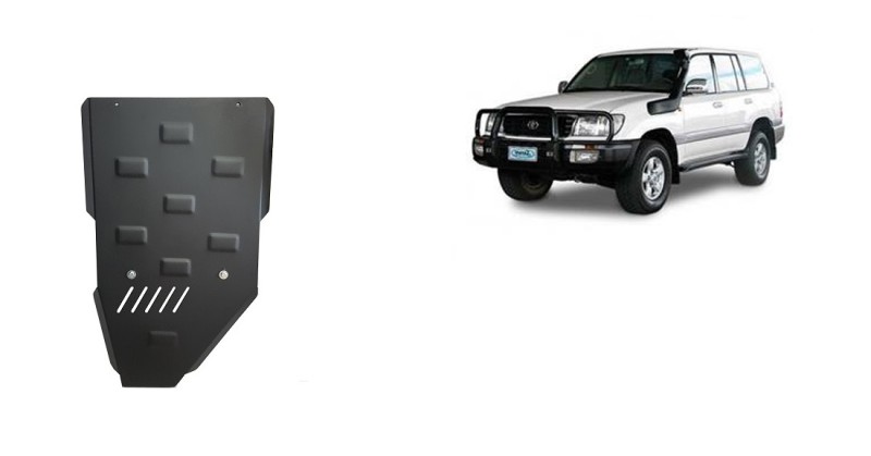 Stahl Unterfahrschutz für Getriebe Toyota Land Cruiser J100 (1998-2008)