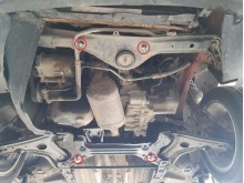 Stalowa Osłona pod silnik Volkswagen Vento (1991-1999) EAN