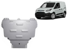 Aluminium Unterfahrschutz für Motor Ford Transit Connect (2013-2022)