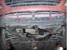 Stahl Unterfahrschutz für Motor, Getriebe Peugeot 406 (1996-2004)