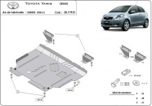 Stalowa Osłona pod silnik Toyota Yaris - diesel (2005-2011) EAN