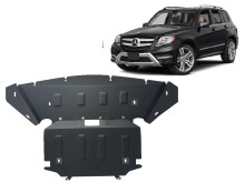 Stahl Unterfahrschutz für Motor Mercedes GLK X204 (2008-2026)