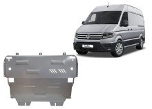 Aluminium Unterfahrschutz für Motor Volkswagen Crafter (2017-2026)