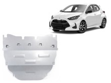 Aluminium Unterfahrschutz für Motor Toyota Yaris (2021-2026)