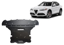 Stahl Unterfahrschutz für Motor Alfa Romeo Stelvio (2016-2026)
