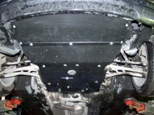 Stahl Unterfahrschutz für Motor BMW Seria 3 E46 - Benzin (1998-2005)