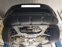 Stahl Unterfahrschutz für Motor Range Rover Evoque (2011-2018)