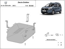 Stahl Unterfahrschutz für Treibstofftank Dacia Dokker (2012-2021)
