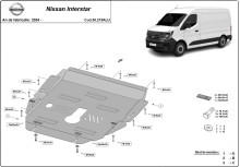 Aluminium Unterfahrschutz für Motor Nissan Interstar (2024-2026)