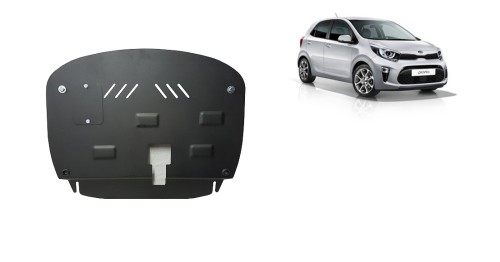 Stahl Unterfahrschutz für Motor Kia Picanto (2017-2026)