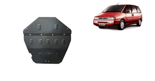 Stahl Unterfahrschutz für Motor Citroen Evasion (1995-2003)
