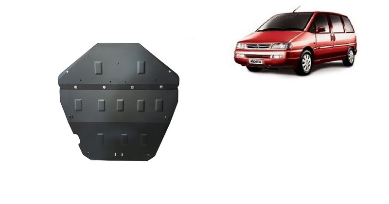 Stahl Unterfahrschutz für Motor Citroen Evasion (1995-2003)