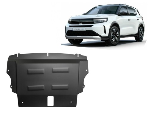Stahl Unterfahrschutz für Motor Opel Frontera (2024-2026)