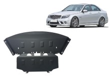 Stahl Unterfahrschutz für Motor Mercedes C-Class W204 (2006-2014)