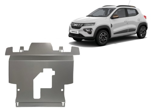 Aluminium Unterfahrschutz für Motor Dacia Spring (2023-2026)
