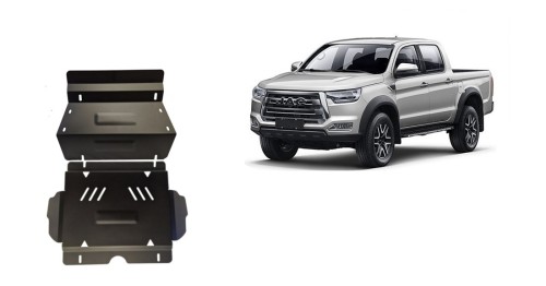 Stahl Unterfahrschutz für Motor Jac T8 (2018-2026)