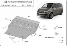 Stalowa Osłona pod silnik Volkswagen Transporter T6 Caravelle (2015-2018) EAN