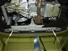 Stahl Unterfahrschutz für Motor Suzuki Swift 2 (2005-2010)