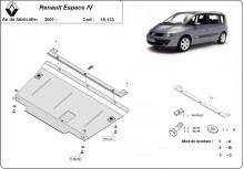 Stahl Unterfahrschutz für Motor Renault Espace 4 (2001-2014)
